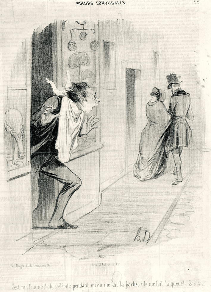  奥诺雷·杜米埃 Honore Daumier ——这是我的妻子！